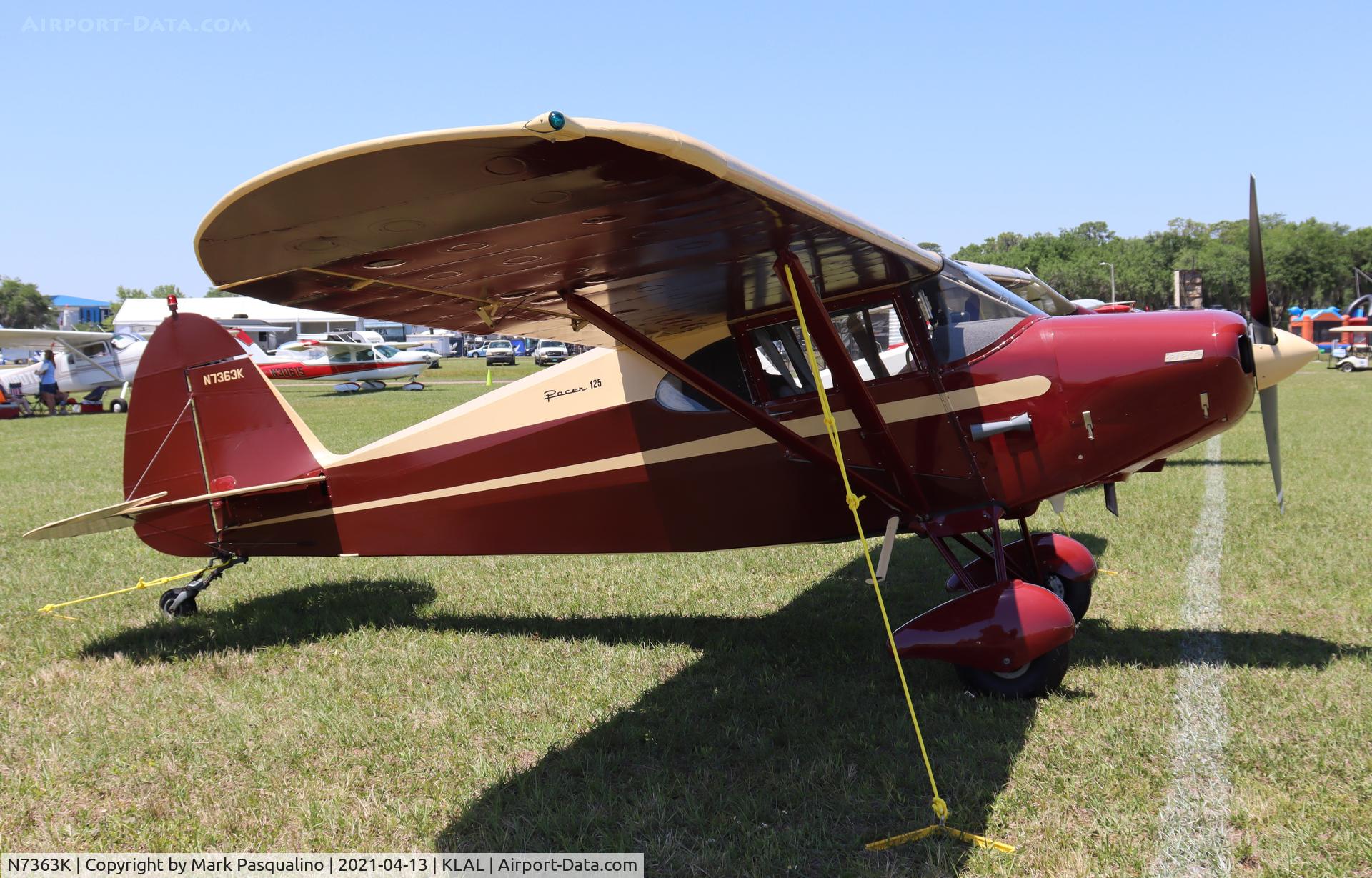 N7363K, 1950 Piper PA-20 Pacer C/N 20-271, Piper PA-20