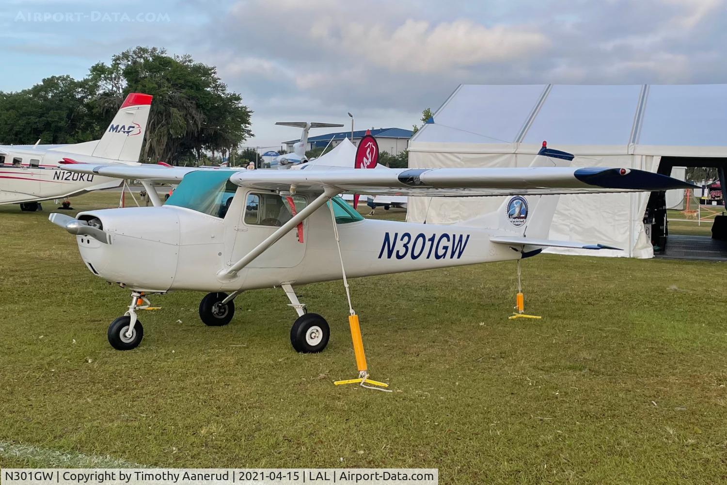 N301GW, 1969 Cessna 150K C/N 15071678, 1969 Cessna 150K, c/n: 15071678, Sun n Fun, ex N6178G, changed in 2015
