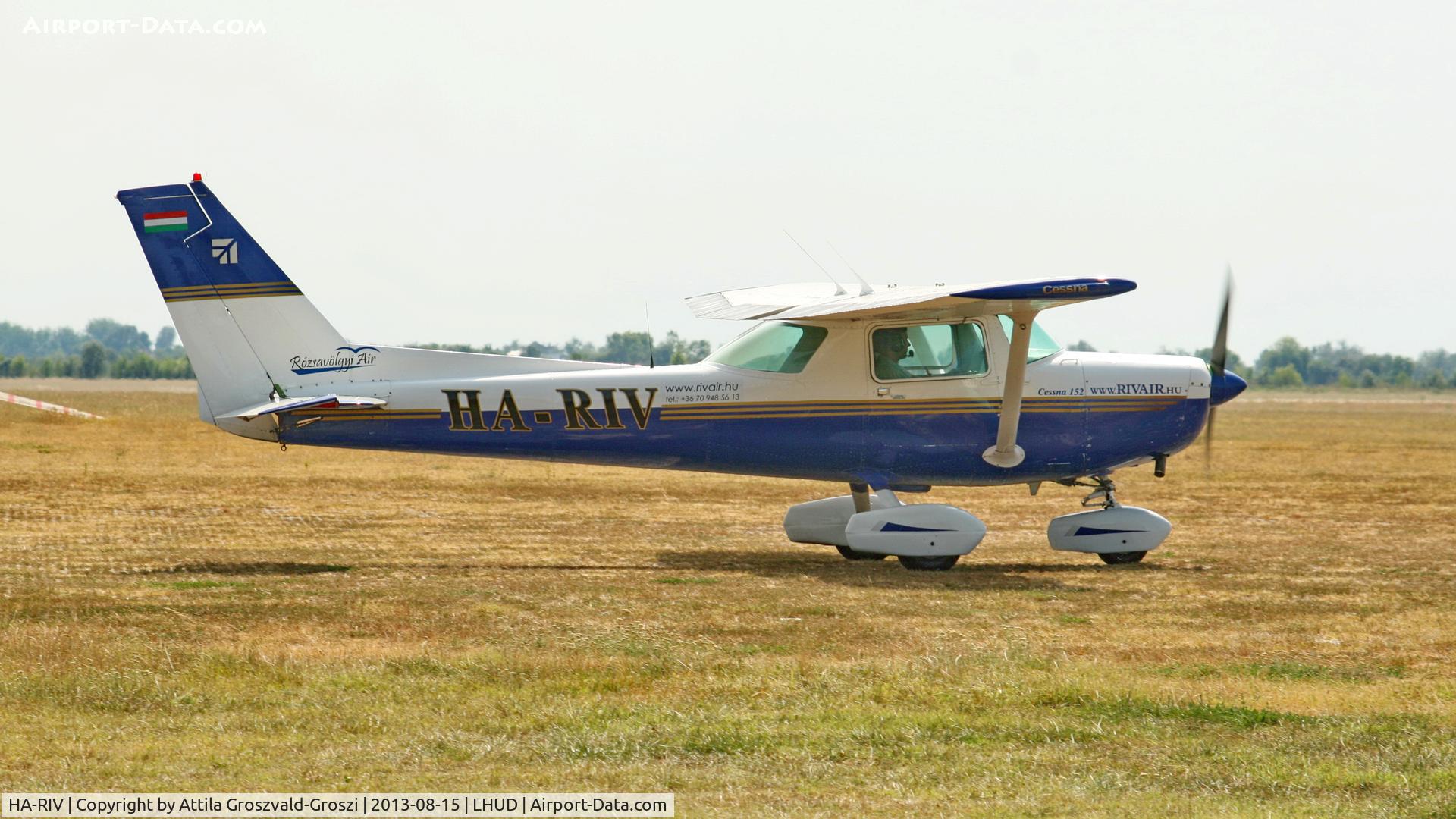 HA-RIV, Cessna 152 C/N 15280199, LHUD-Szeged Airport, Hungary