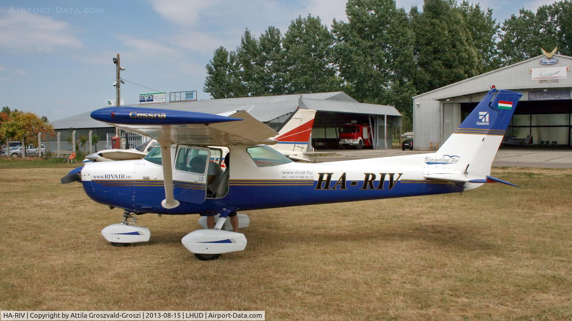 HA-RIV, Cessna 152 C/N 15280199, LHUD-Szeged Airport, Hungary