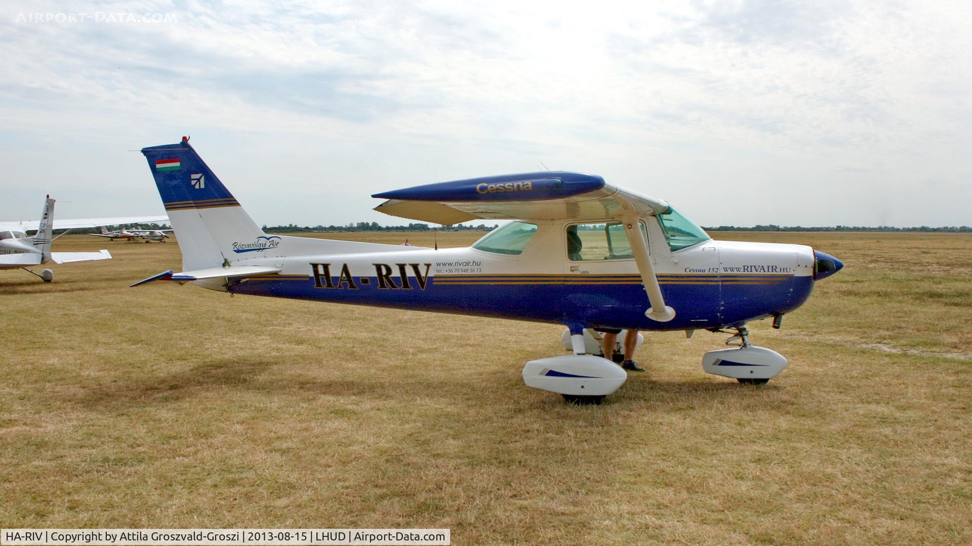 HA-RIV, Cessna 152 C/N 15280199, LHUD-Szeged Airport, Hungary