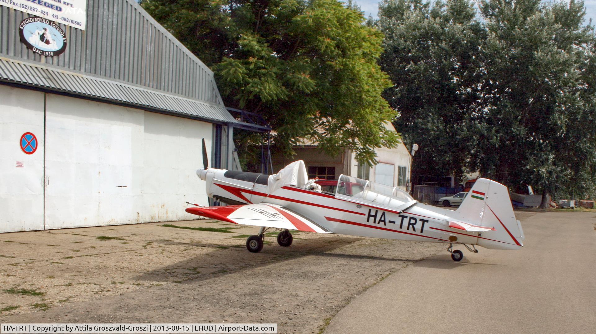 HA-TRT, 1963 Zlin Z-326MS Trener Master C/N 0833, LHUD - Szeged Airport, Hungary