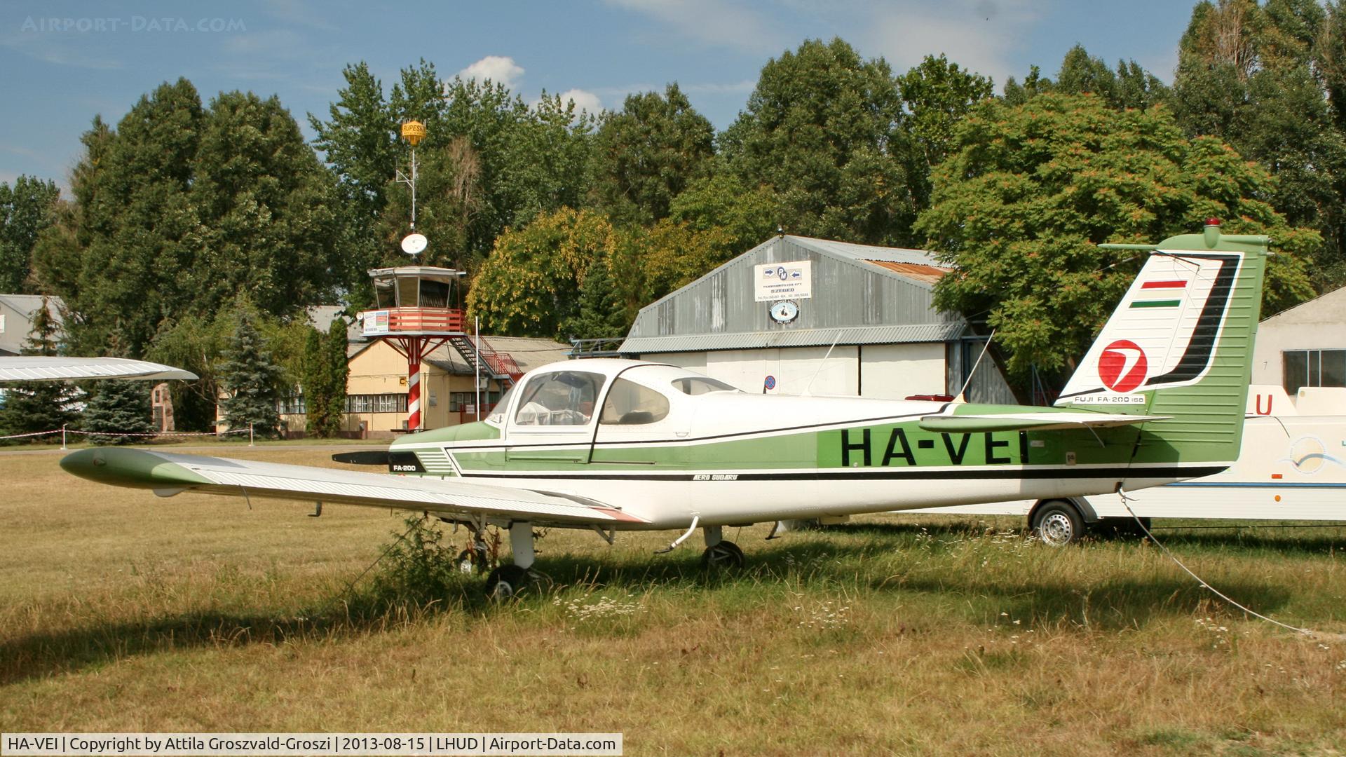 HA-VEI, 1971 Fuji FA-200-160 Aero Subaru C/N 150, LHUD - Szeged Airport, Hungary