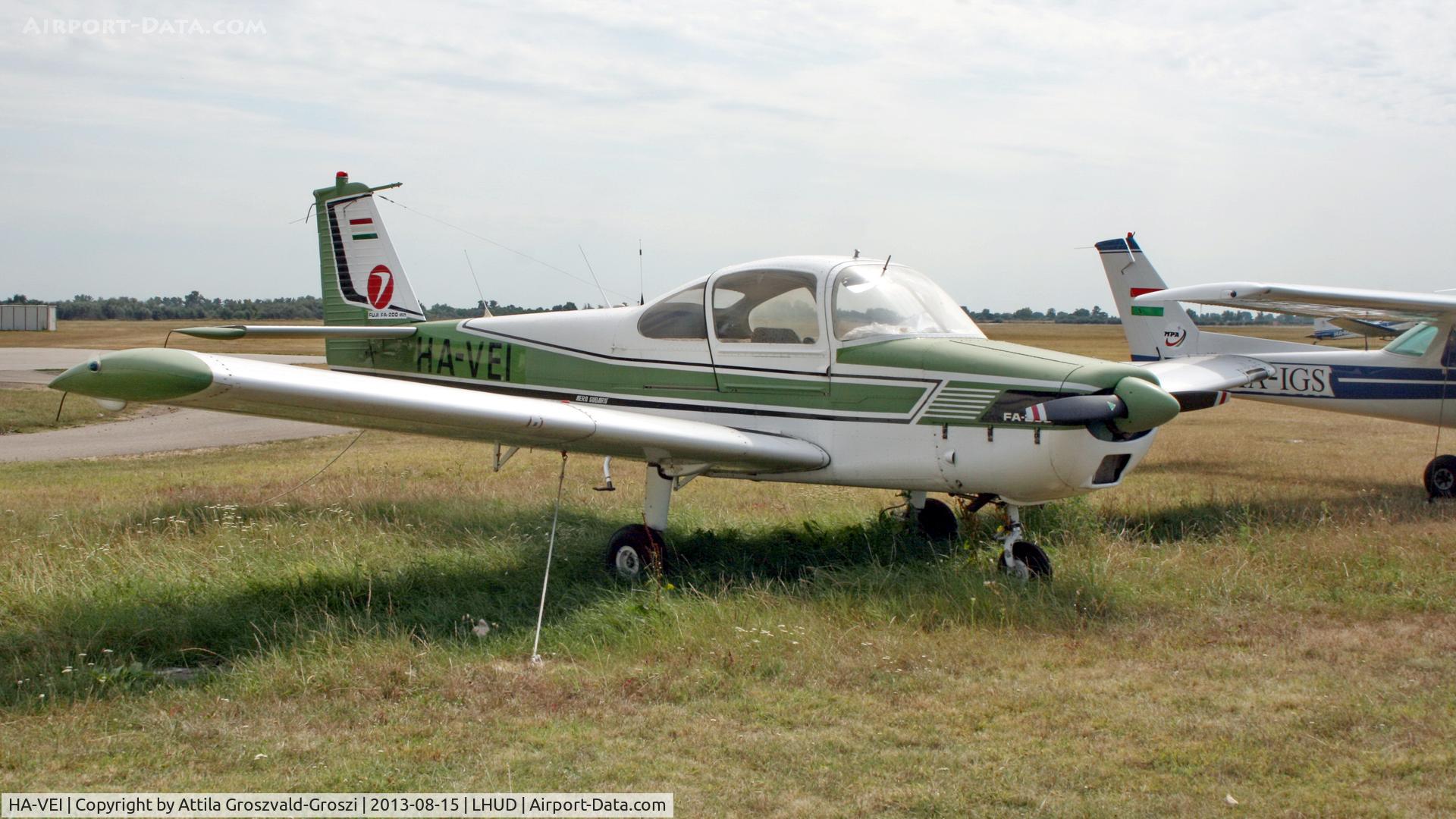 HA-VEI, 1971 Fuji FA-200-160 Aero Subaru C/N 150, LHUD - Szeged Airport, Hungary
