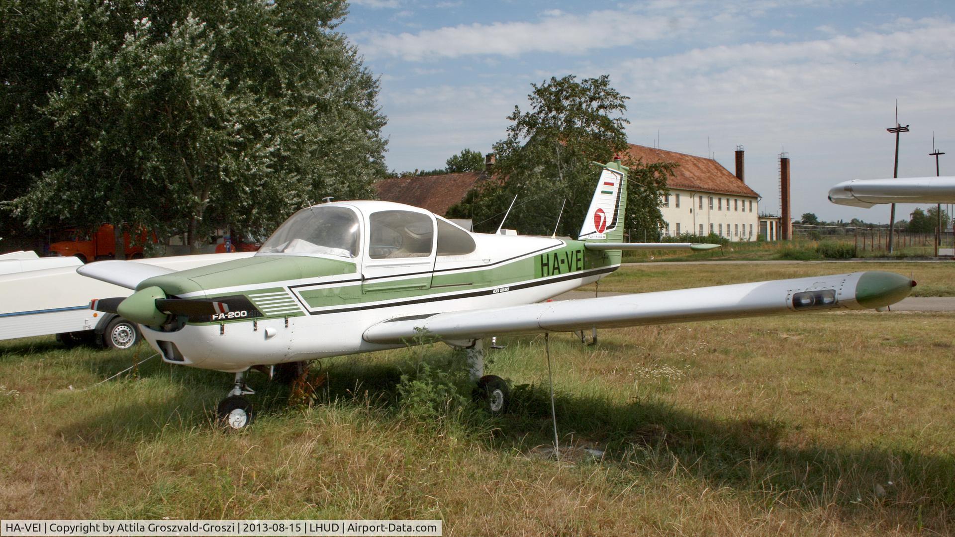 HA-VEI, 1971 Fuji FA-200-160 Aero Subaru C/N 150, LHUD - Szeged Airport, Hungary