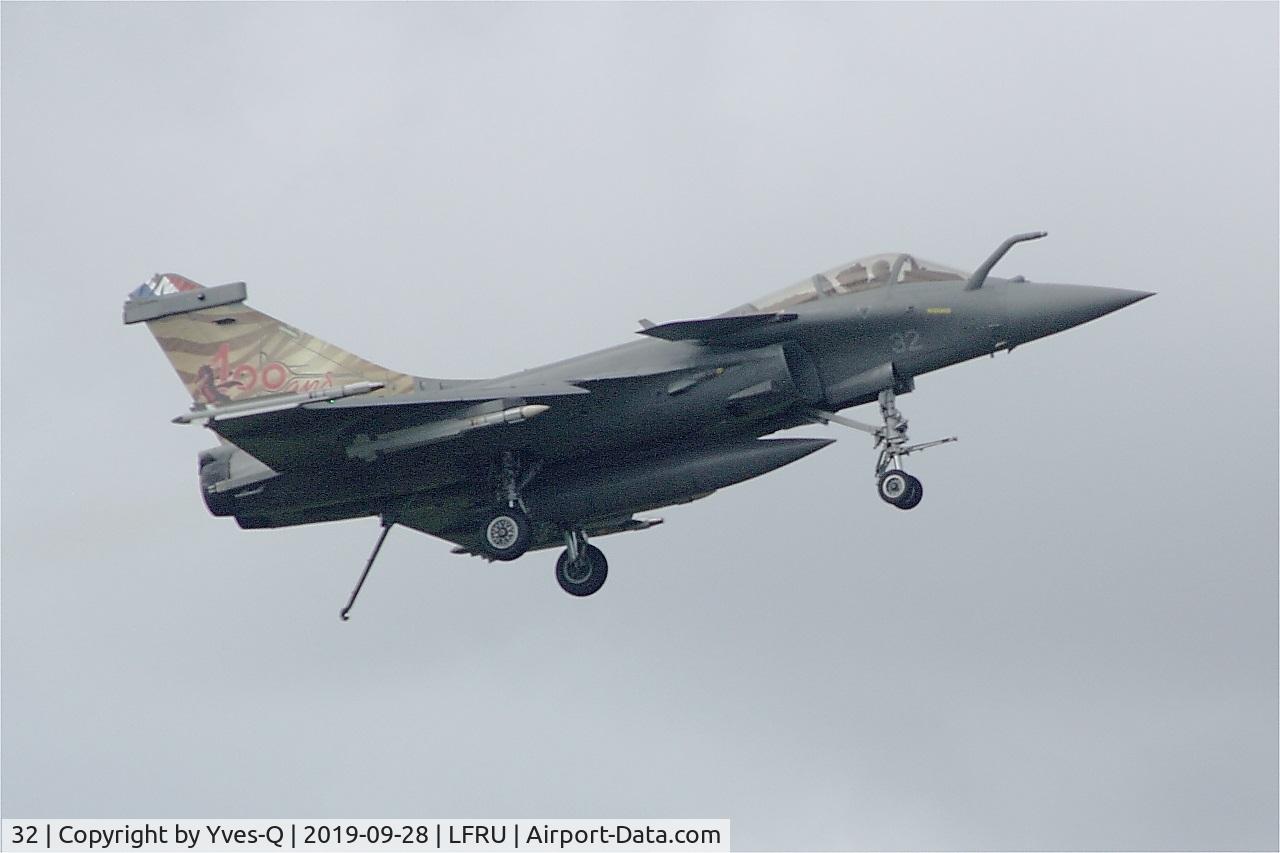 32, Dassault Rafale M C/N 32, Dassault Rafale M, On display, Morlaix-Ploujean airport (LFRU-MXN) Air show 2019