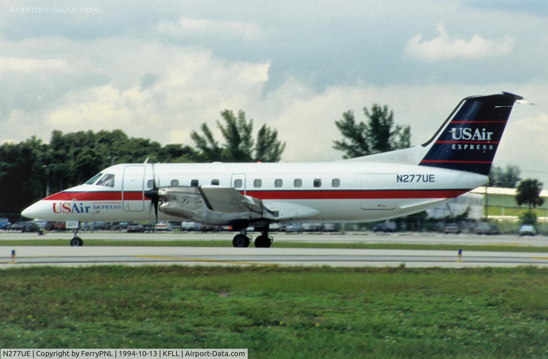 N277UE, Embraer EMB-120RT Brasilia C/N 120079, USAir Express EMB120
