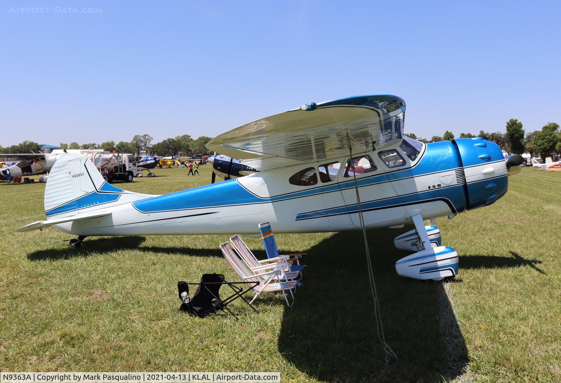 N9363A, 1949 Cessna 190 C/N 7442, Cessna 190