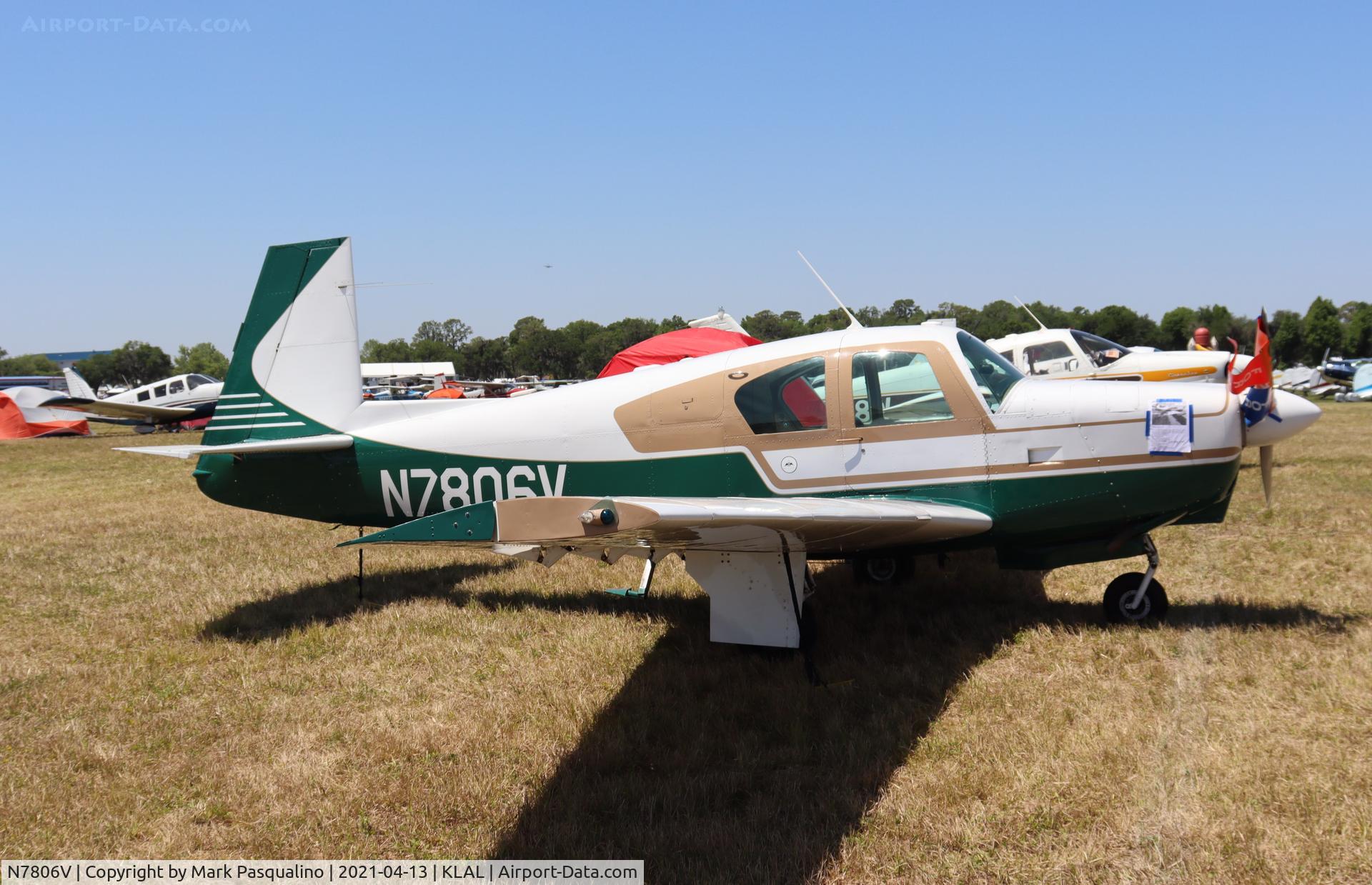 N7806V, 1964 Mooney M20C Ranger C/N 2790, Mooney M20C