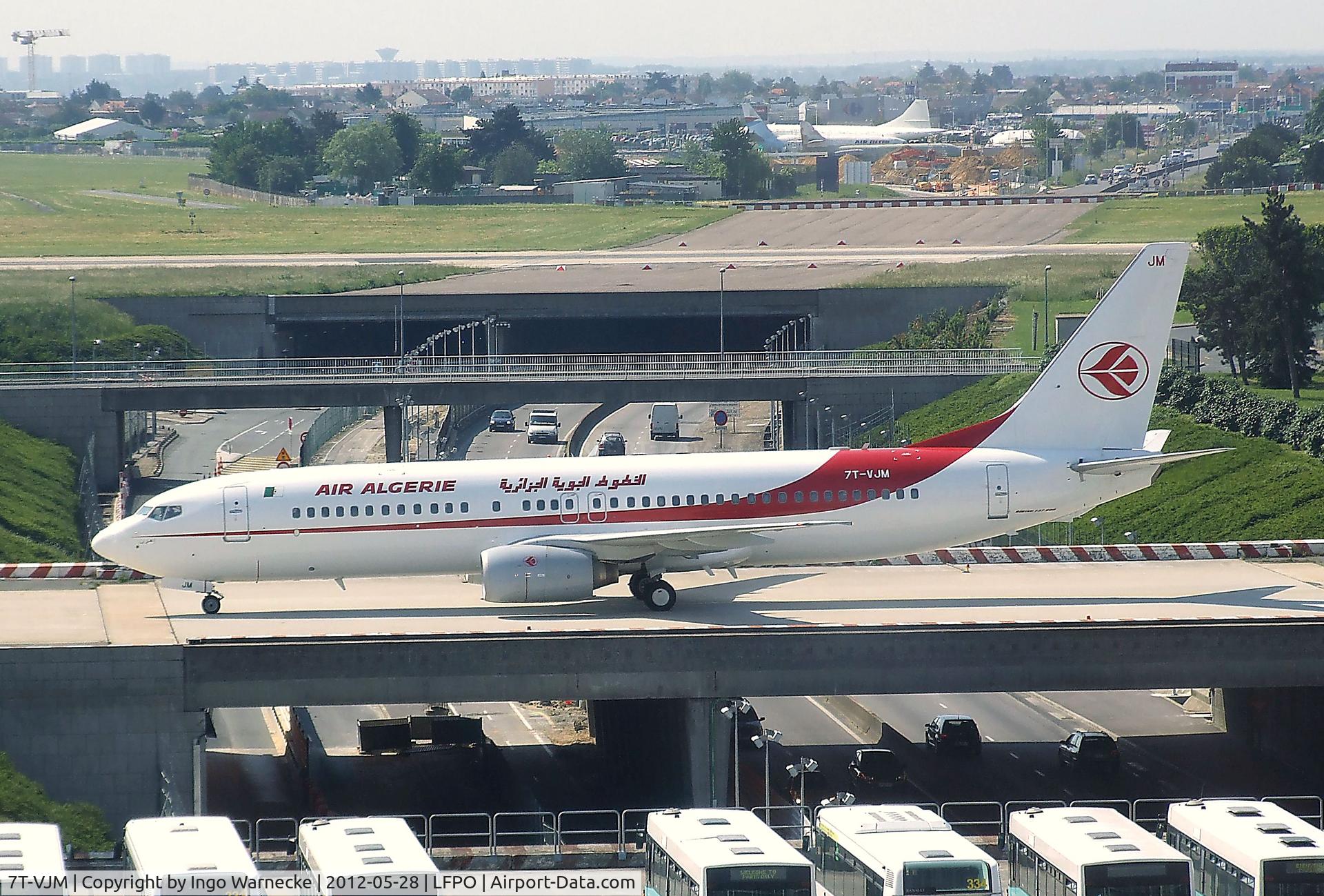 7T-VJM, 2000 Boeing 737-8D6 C/N 30205, Boeing 737-8D6 of Air Algerie at Paris-Orly airport