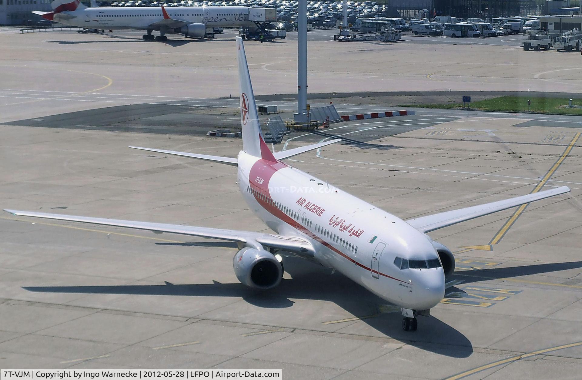 7T-VJM, 2000 Boeing 737-8D6 C/N 30205, Boeing 737-8D6 of Air Algerie at Paris-Orly airport