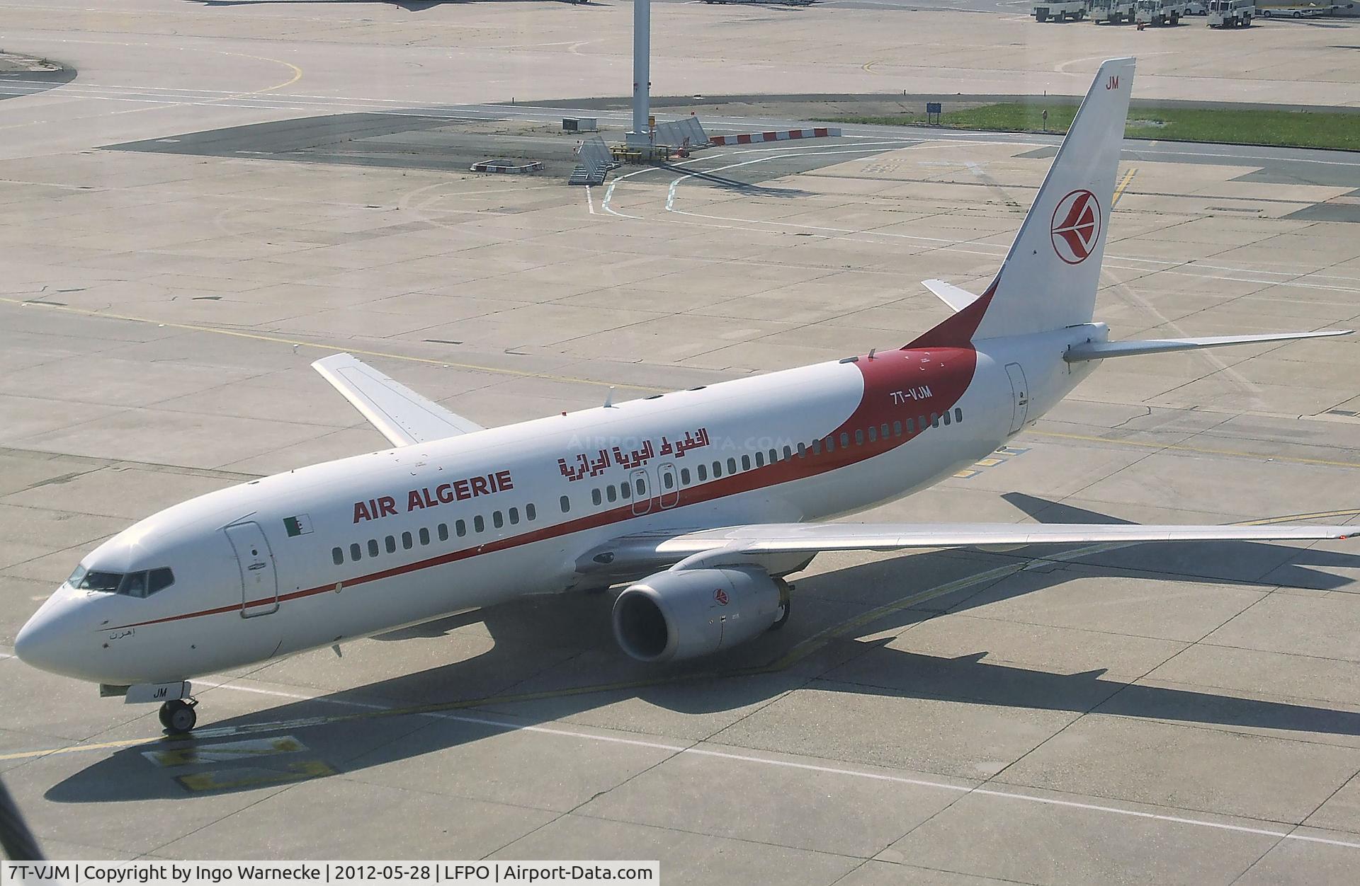 7T-VJM, 2000 Boeing 737-8D6 C/N 30205, Boeing 737-8D6 of Air Algerie at Paris-Orly airport