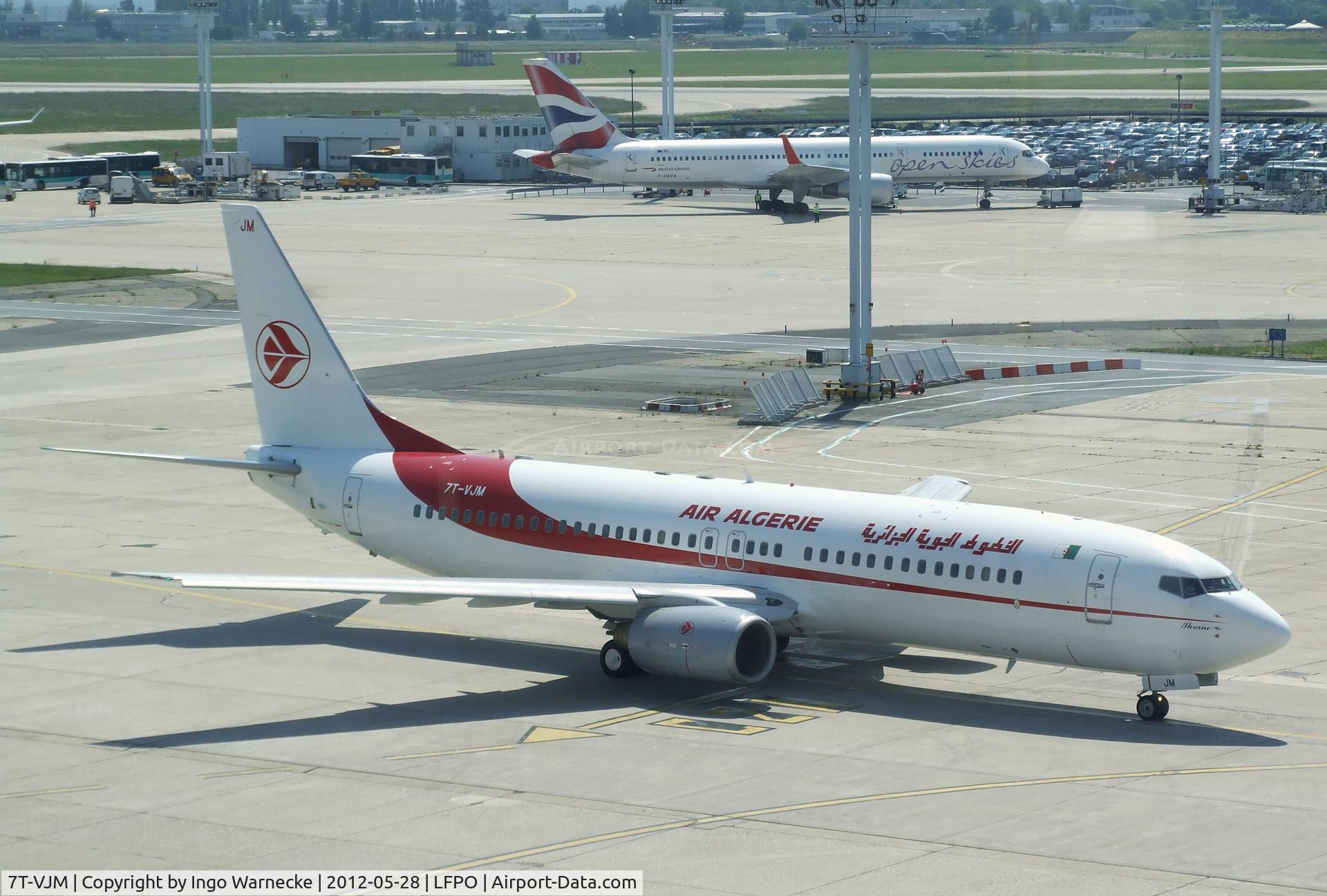 7T-VJM, 2000 Boeing 737-8D6 C/N 30205, Boeing 737-8D6 of Air Algerie at Paris-Orly airport
