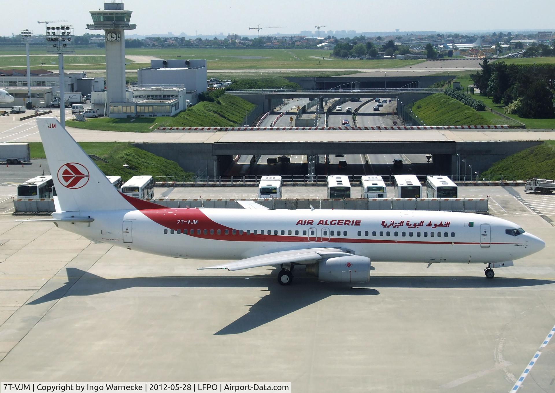 7T-VJM, 2000 Boeing 737-8D6 C/N 30205, Boeing 737-8D6 of Air Algerie at Paris-Orly airport