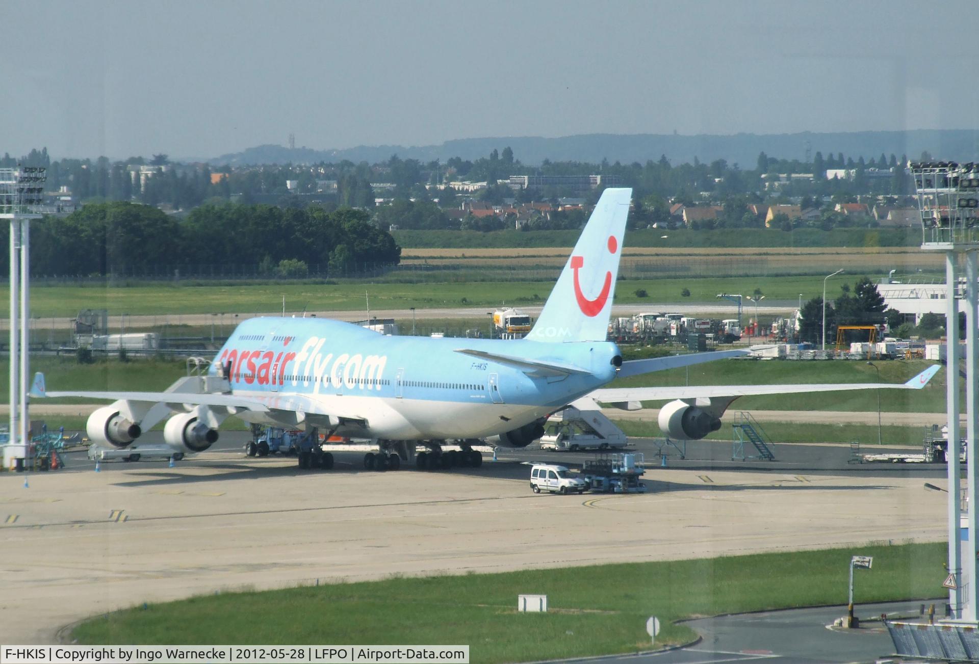 F-HKIS, 1992 Boeing 747-422 C/N 25380, Boeing 747-422 of Corsairfly at Paris-Orly airport