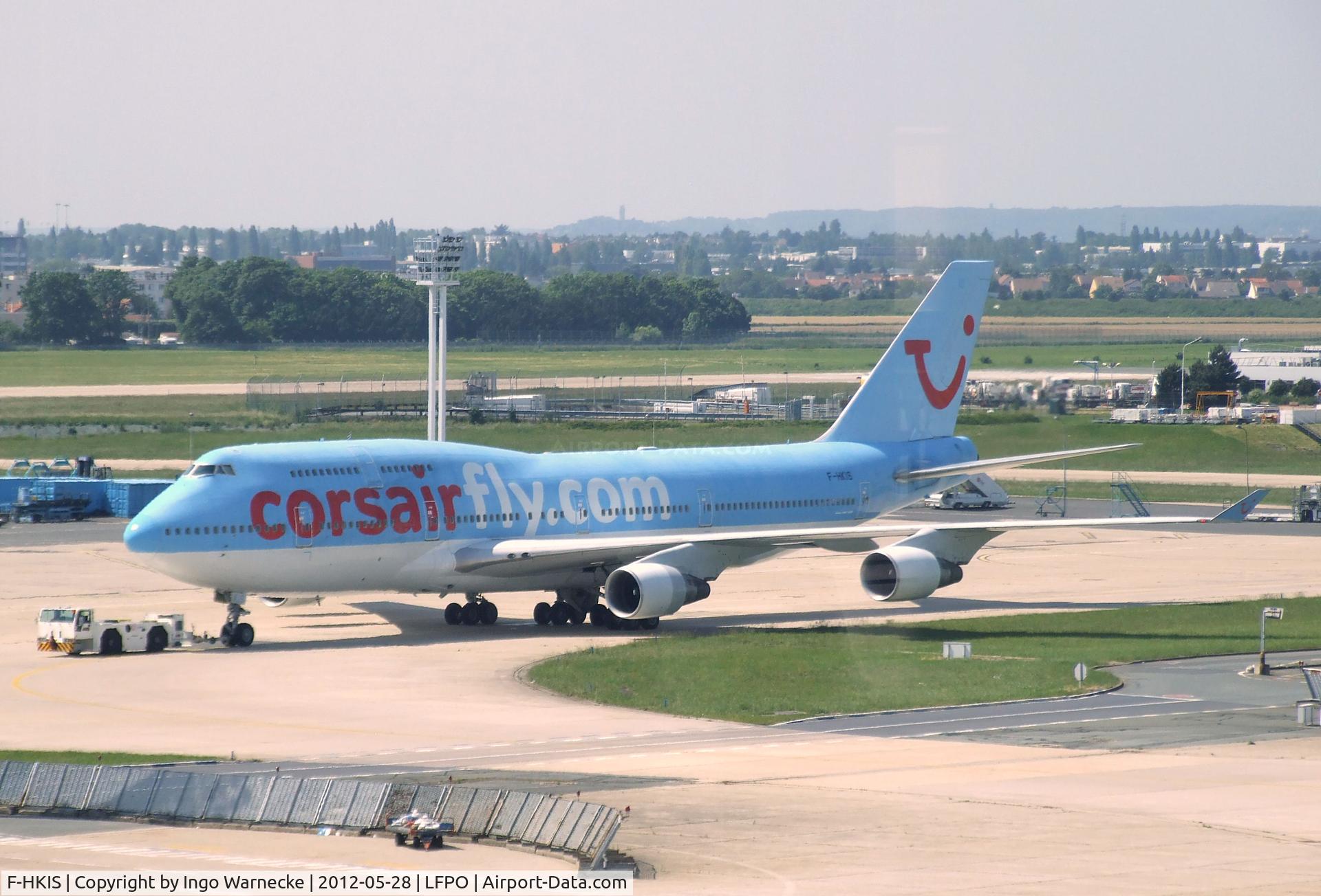 F-HKIS, 1992 Boeing 747-422 C/N 25380, Boeing 747-422 of Corsairfly at Paris-Orly airport