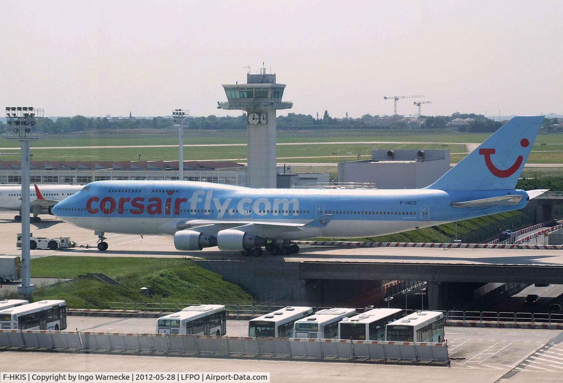 F-HKIS, 1992 Boeing 747-422 C/N 25380, Boeing 747-422 of Corsairfly at Paris-Orly airport
