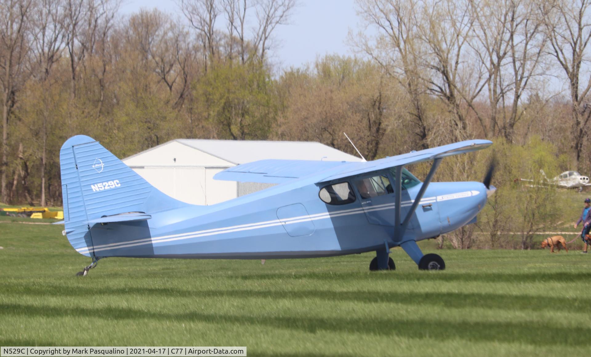 N529C, 1947 Stinson 108-3 Voyager C/N 108-3529, Stinson 108-3