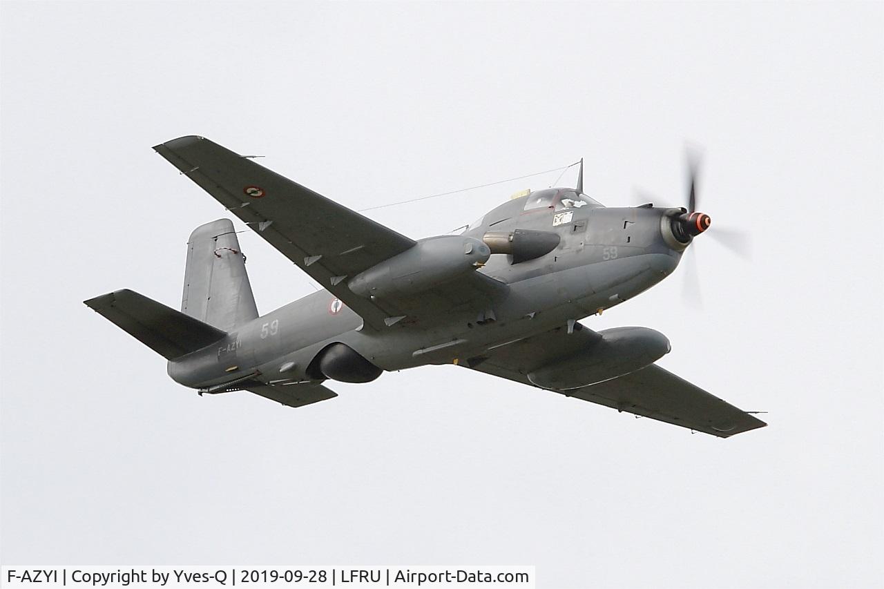 F-AZYI, 1959 Breguet Br.1050 Alize C/N 59, Breguet Br.1050 Alize, On display, Morlaix-Ploujean airport (LFRU-MXN) Air show 2019