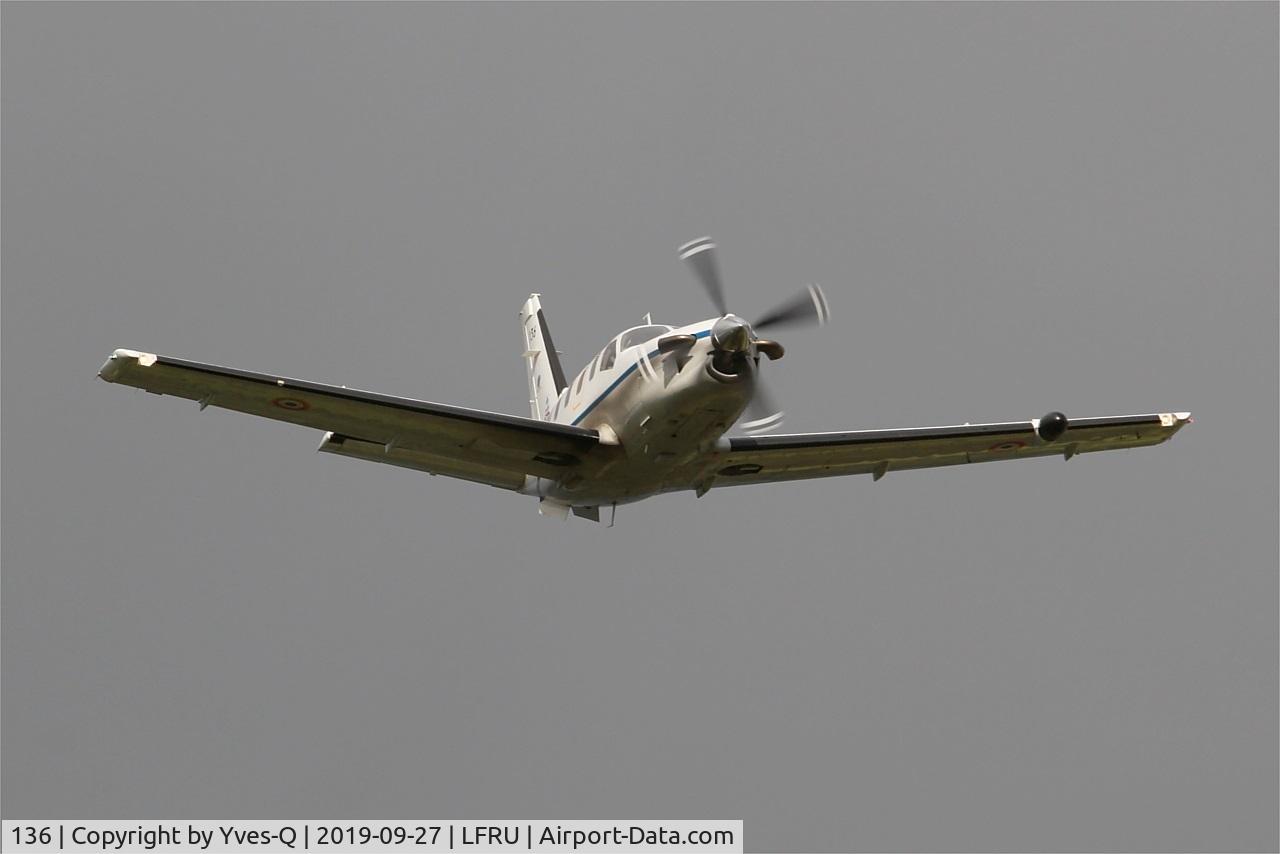 136, 2008 Socata TBM-700B C/N 136, Socata TBM-700B, On display, Morlaix-Ploujean airport (LFRU-MXN) Air show 2019