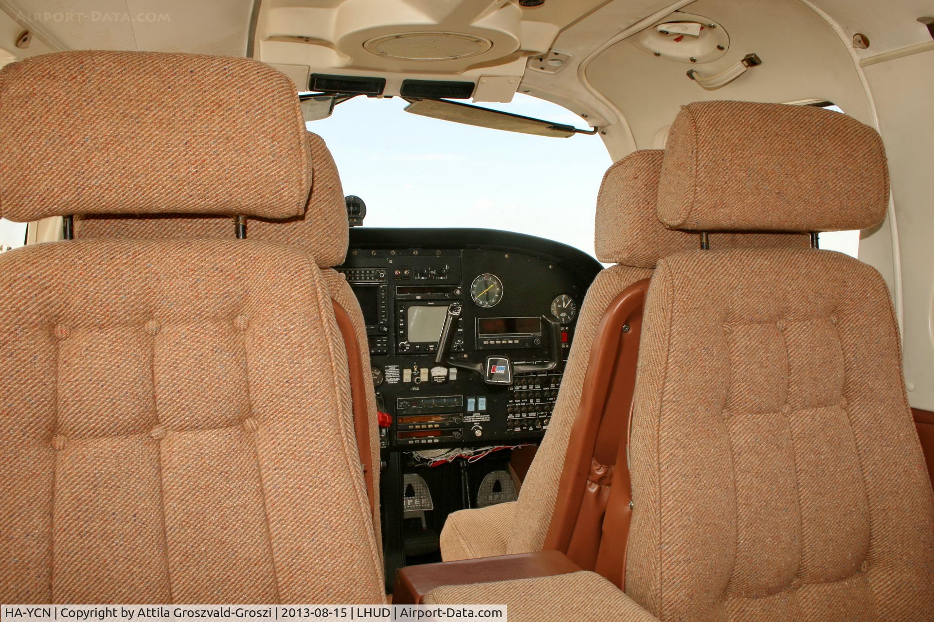 HA-YCN, 1981 Piper PA-34-220T Seneca III C/N 34-8133150, LHUD - Szeged Airport, Hungary