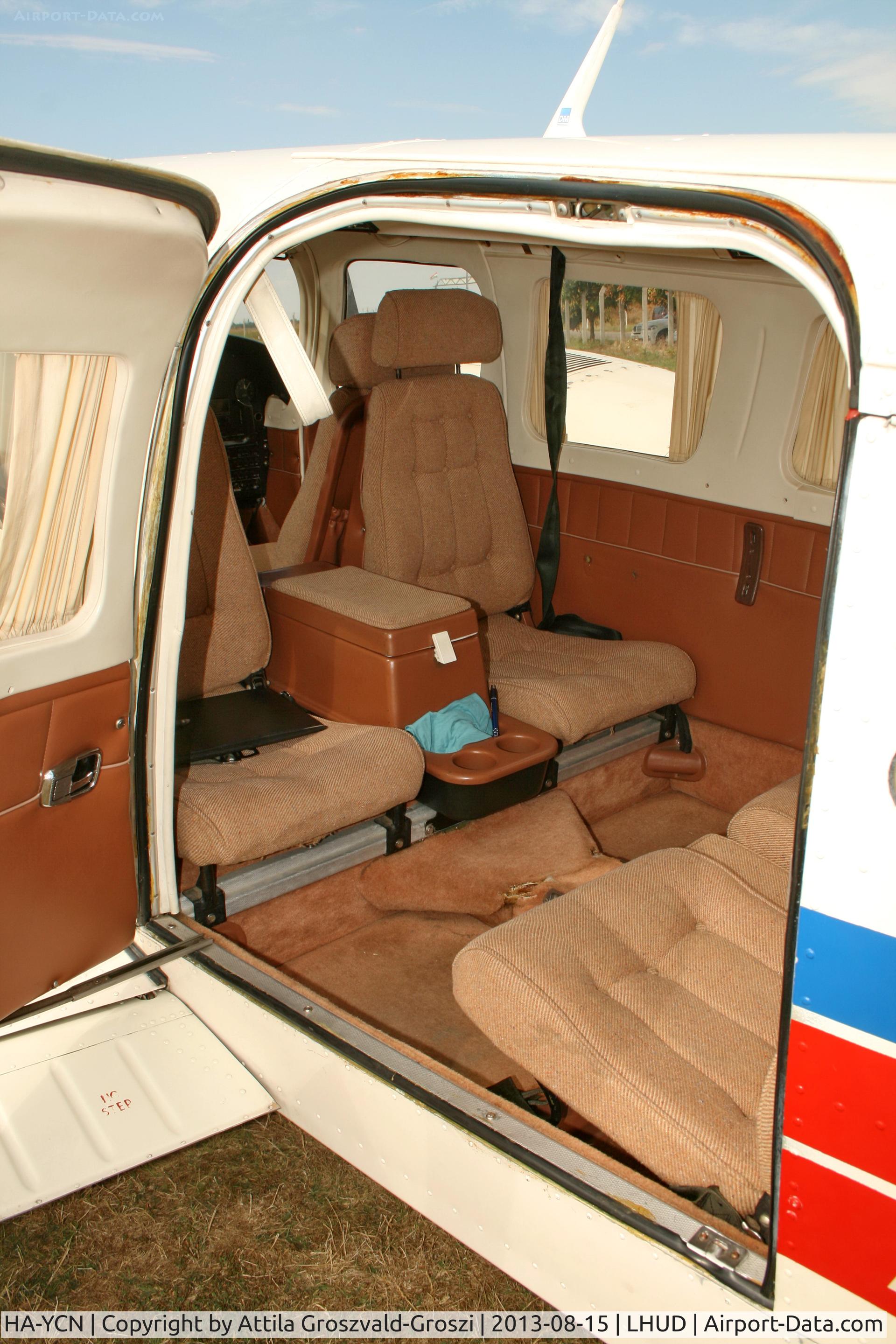 HA-YCN, 1981 Piper PA-34-220T Seneca III C/N 34-8133150, LHUD - Szeged Airport, Hungary