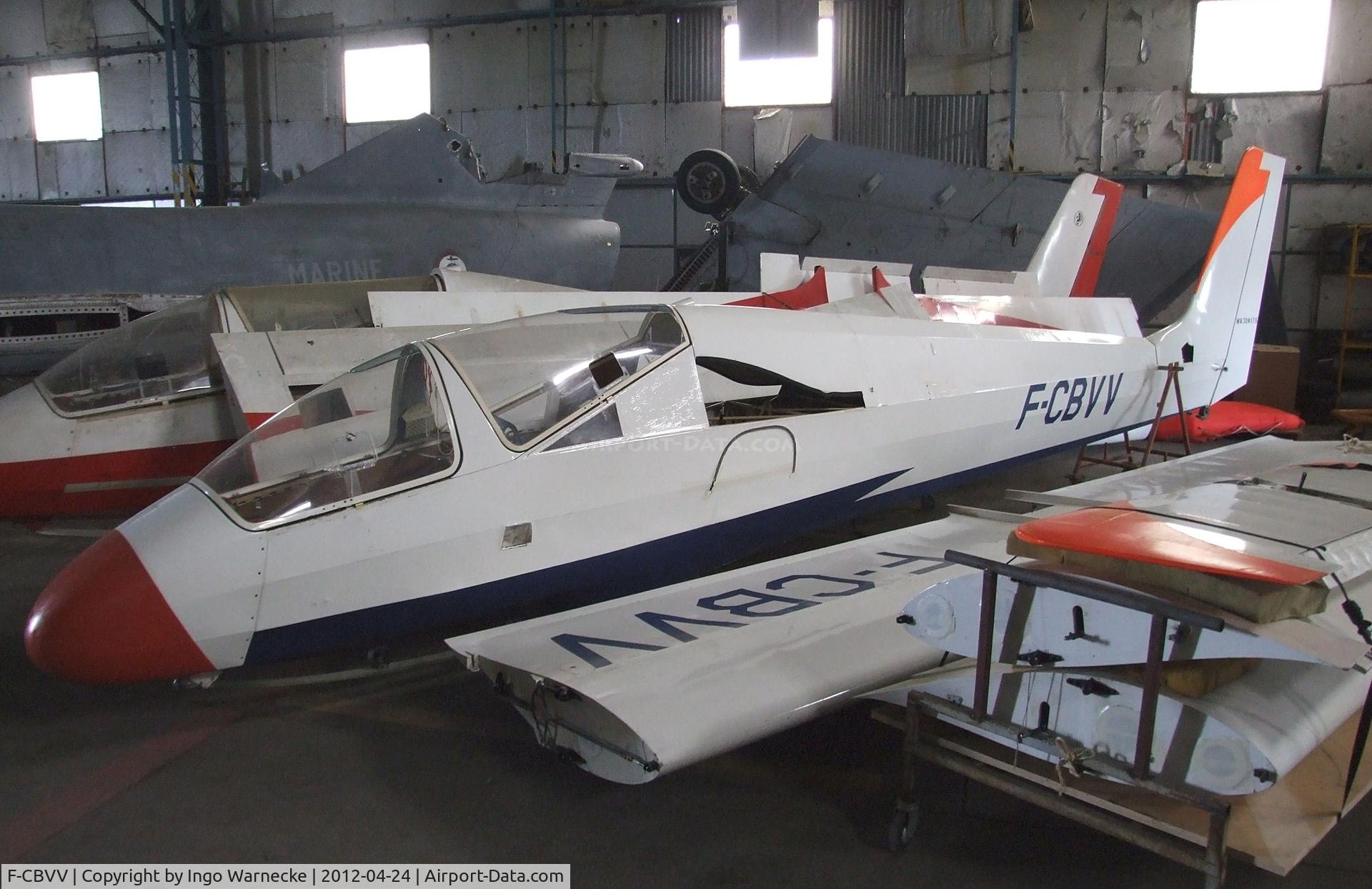 F-CBVV, Wassmer WA-30 Bijave C/N 175, Wassmer WA-30 Bijave (wings and tailplane dismounted) at the EALC Musee de l'Aviation Clement Ader, Lyon-Corbas