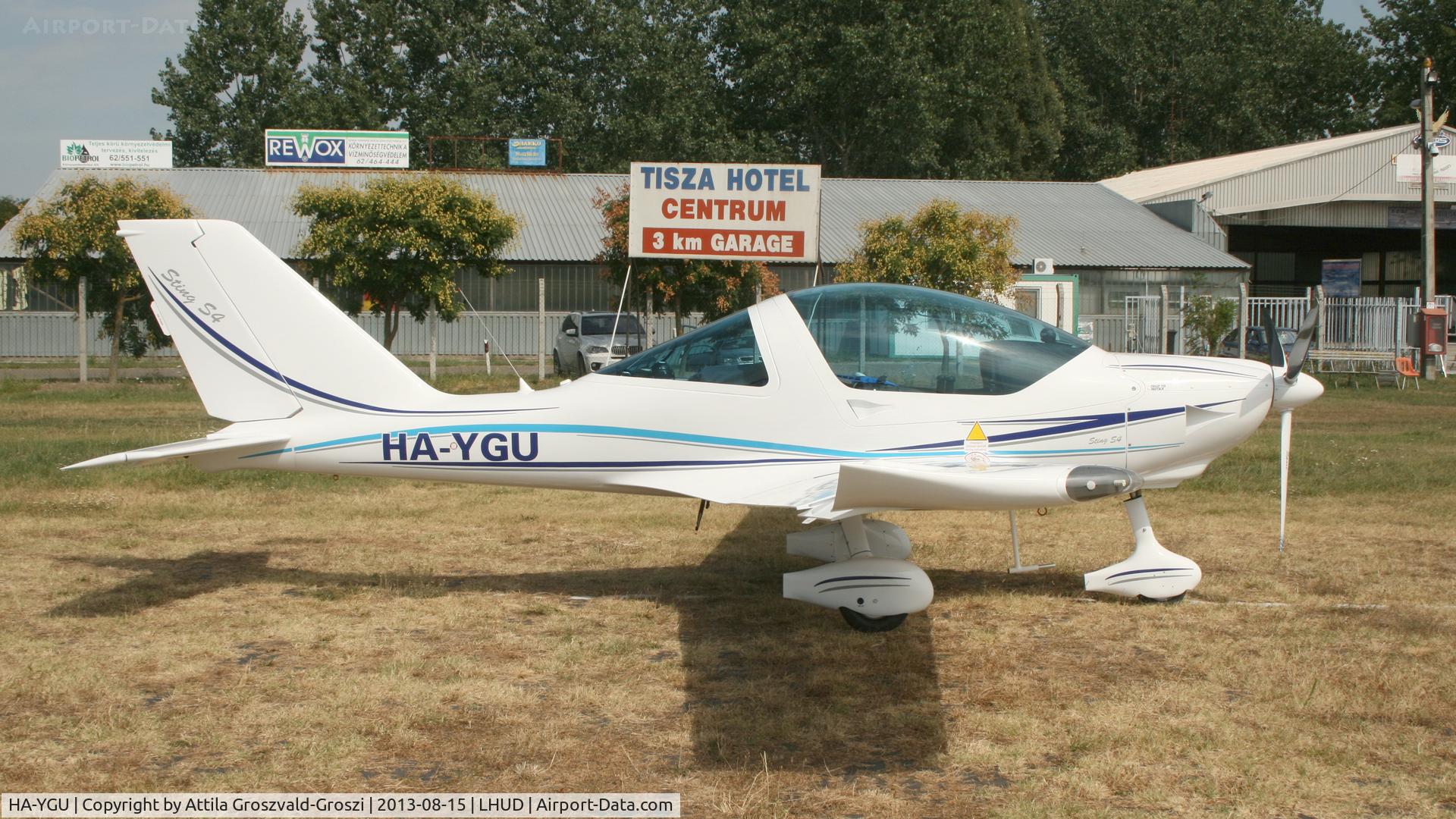 HA-YGU, 2013 TL Ultralight TL-2000 Sting S4 C/N 13ST404, LHUD - Szeged Airport, Hungary