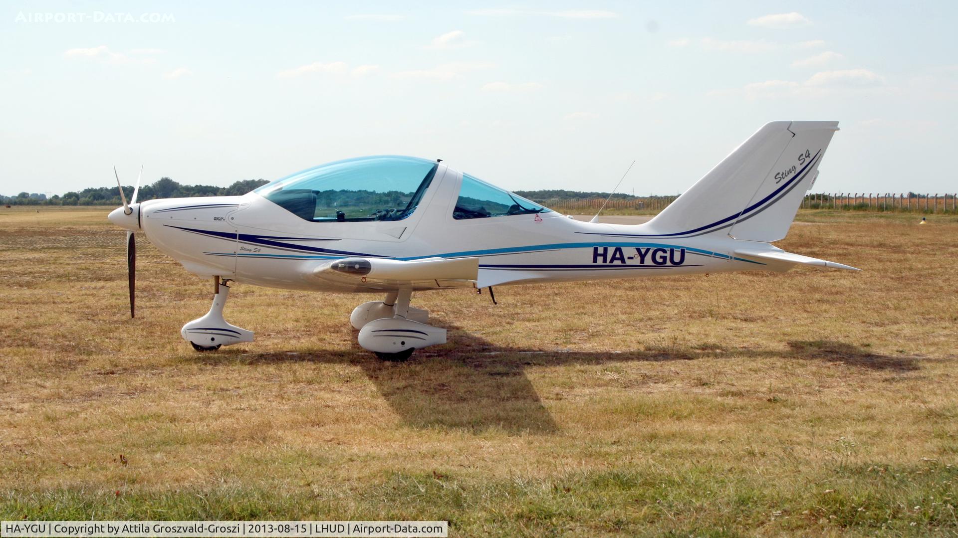 HA-YGU, 2013 TL Ultralight TL-2000 Sting S4 C/N 13ST404, LHUD - Szeged Airport, Hungary