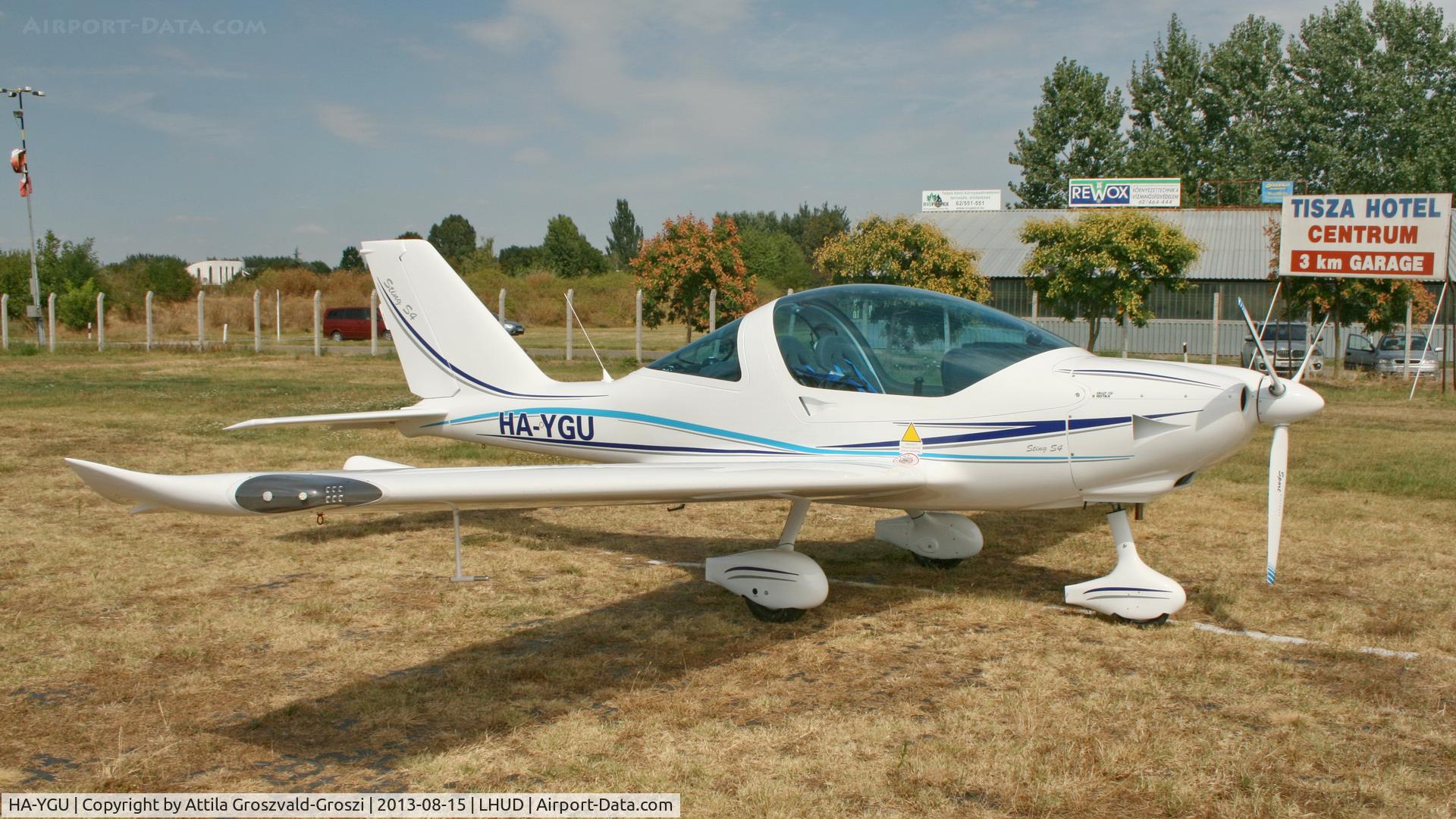 HA-YGU, 2013 TL Ultralight TL-2000 Sting S4 C/N 13ST404, LHUD - Szeged Airport, Hungary