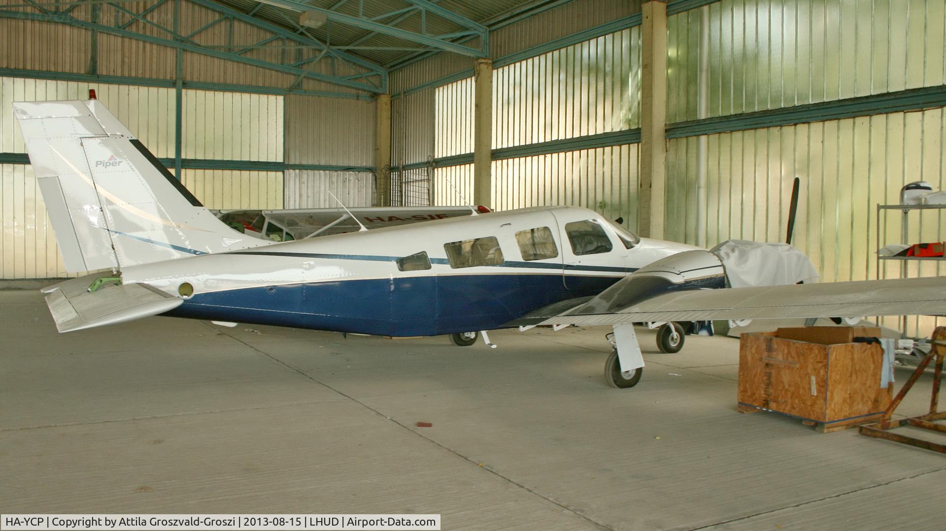 HA-YCP, 1991 Piper PA-34-220T C/N 3448015, LHUD - Szeged Airport, Hungary
