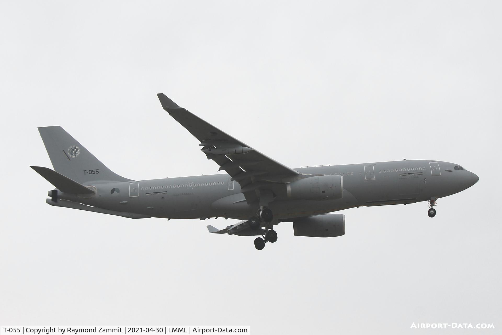 T-055, 2019 Airbus KC-30M (A330-243MRTT) C/N 1911, Airbus KC-30M MRTT T-055 Royal Netherlands Air Force
