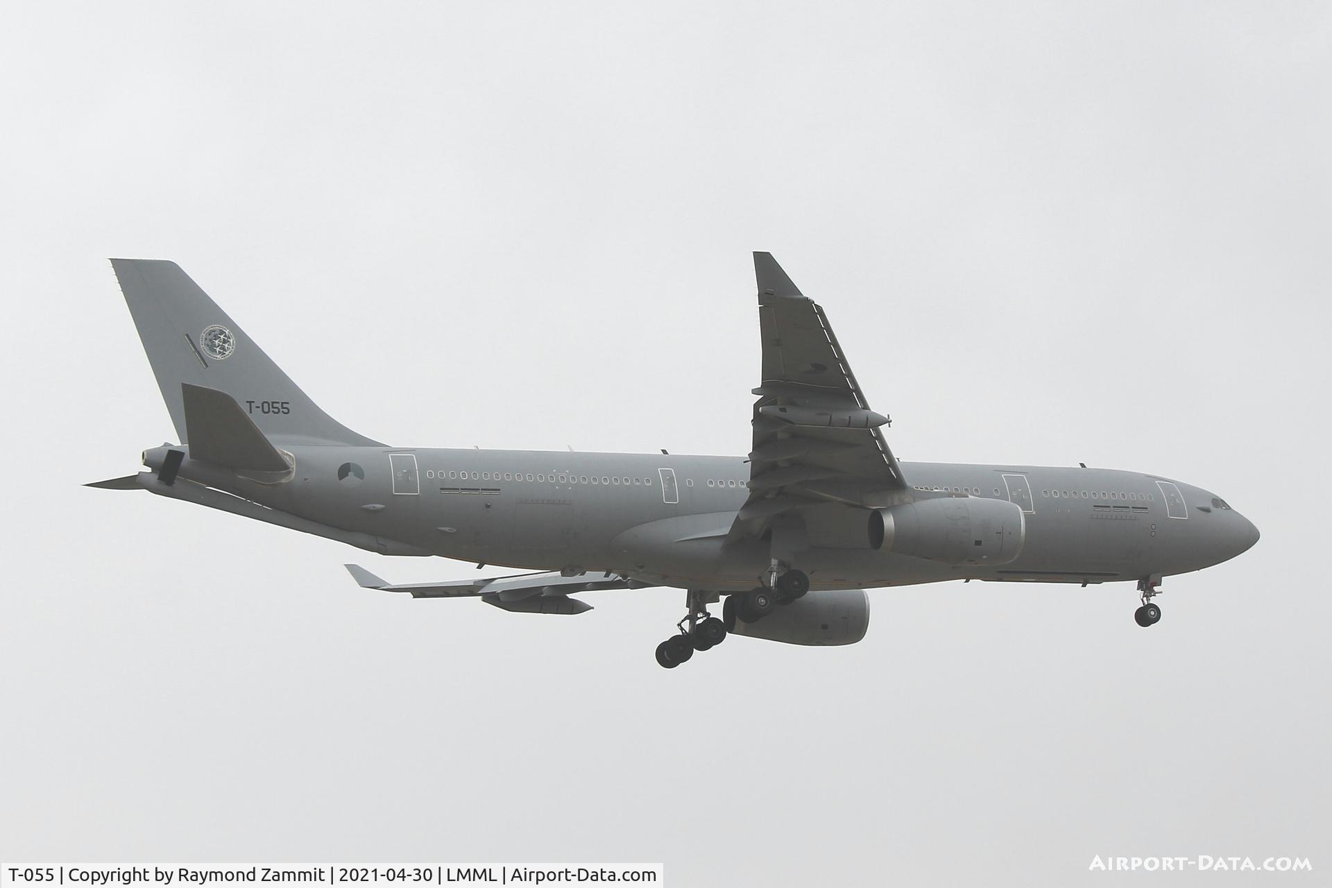 T-055, 2019 Airbus KC-30M (A330-243MRTT) C/N 1911, Airbus KC-30M MRTT T-055 Royal Netherlands Air Force
