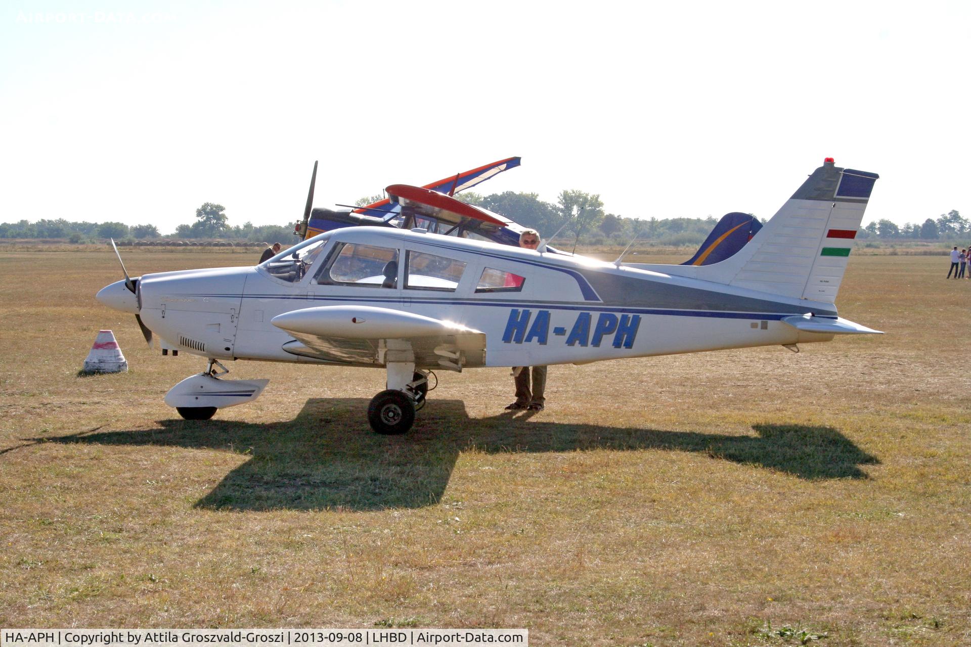 HA-APH, 1965 Piper PA-28-150 Cherokee C/N 282381, LHBD - Börgönd Airport, Hungary