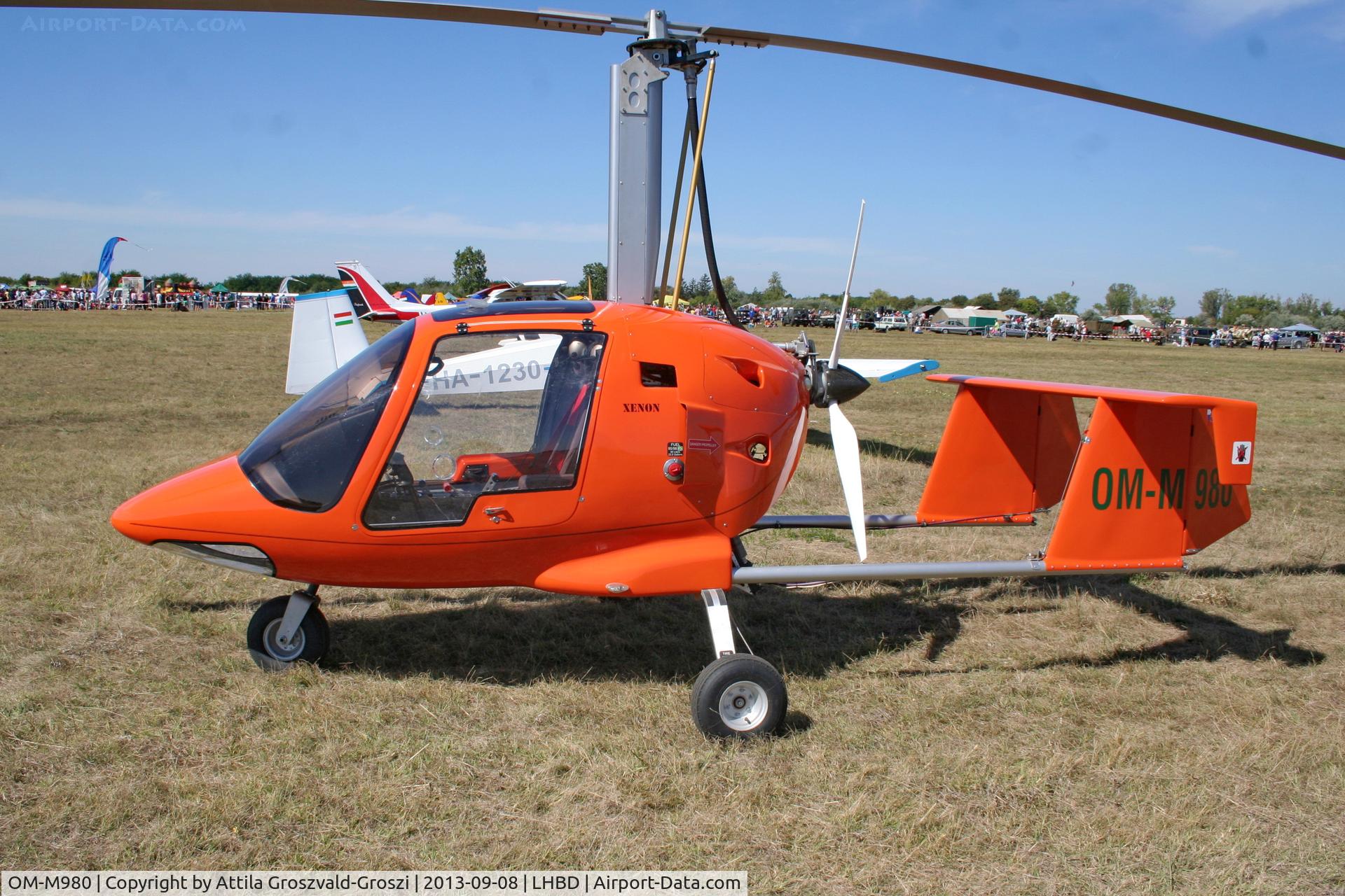 OM-M980, Celier Xenon 2 912S C/N CA11374, LHBD - Börgönd Airport, Hungary