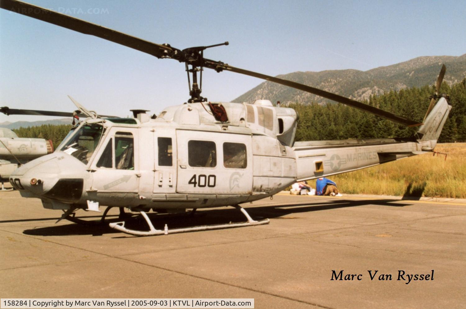 158284, Bell UH-1N Iroquois C/N 31625, 158284 QT-400 c/n 31625 at Tahoe Air Fest 2005.