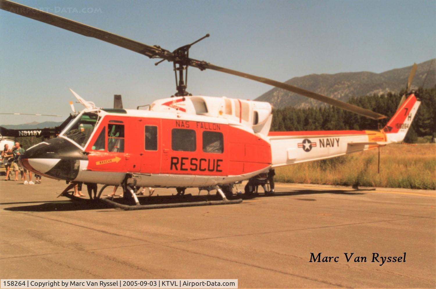158264, Bell UH-1N Iroquois C/N 31605, 158264  7H  at Tahoe Air Fest 2005.
