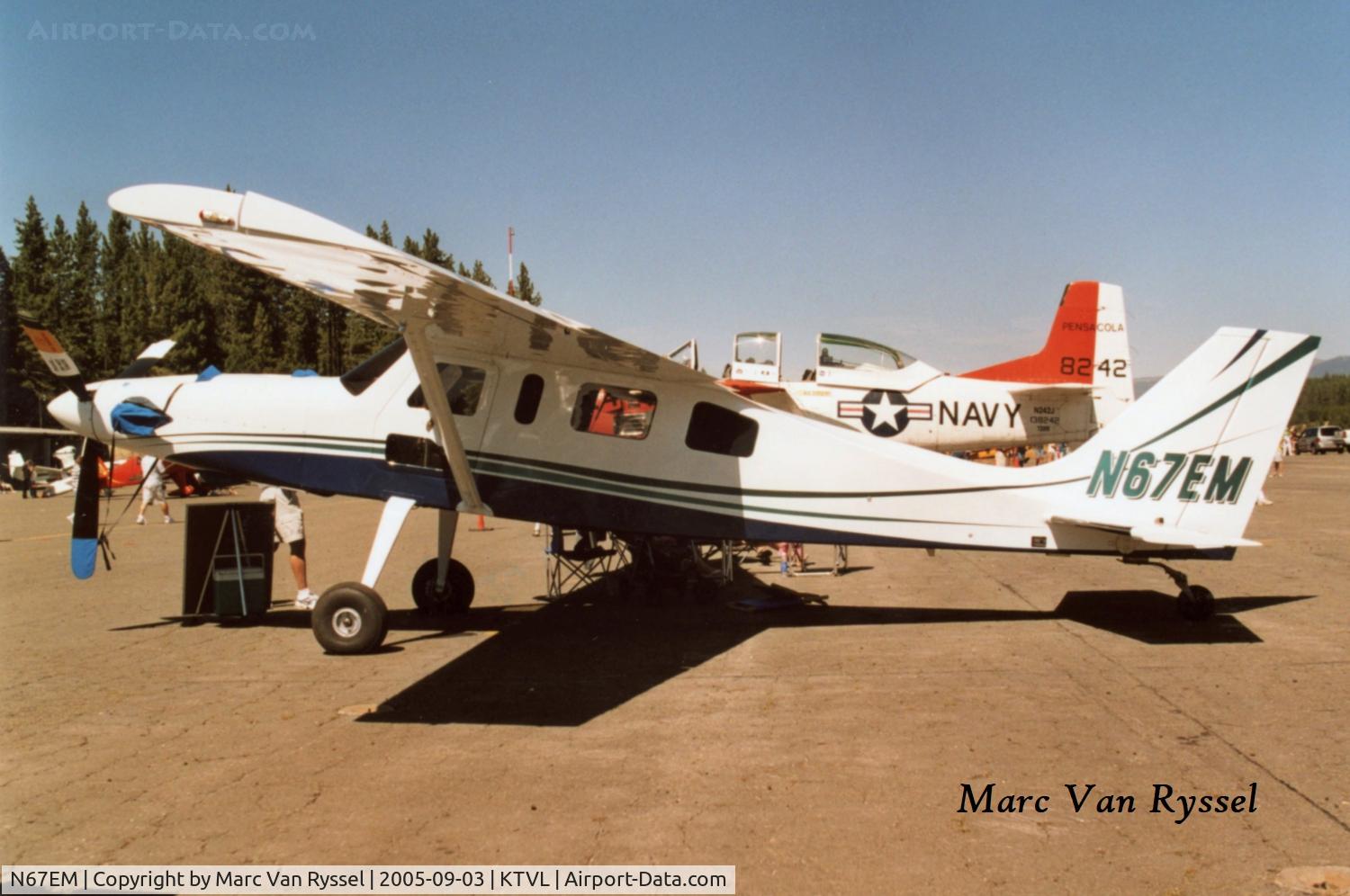 N67EM, 2002 Aerocomp Comp Air 7 SL C/N 017268SL, At Tahoe Air Fest 2005.