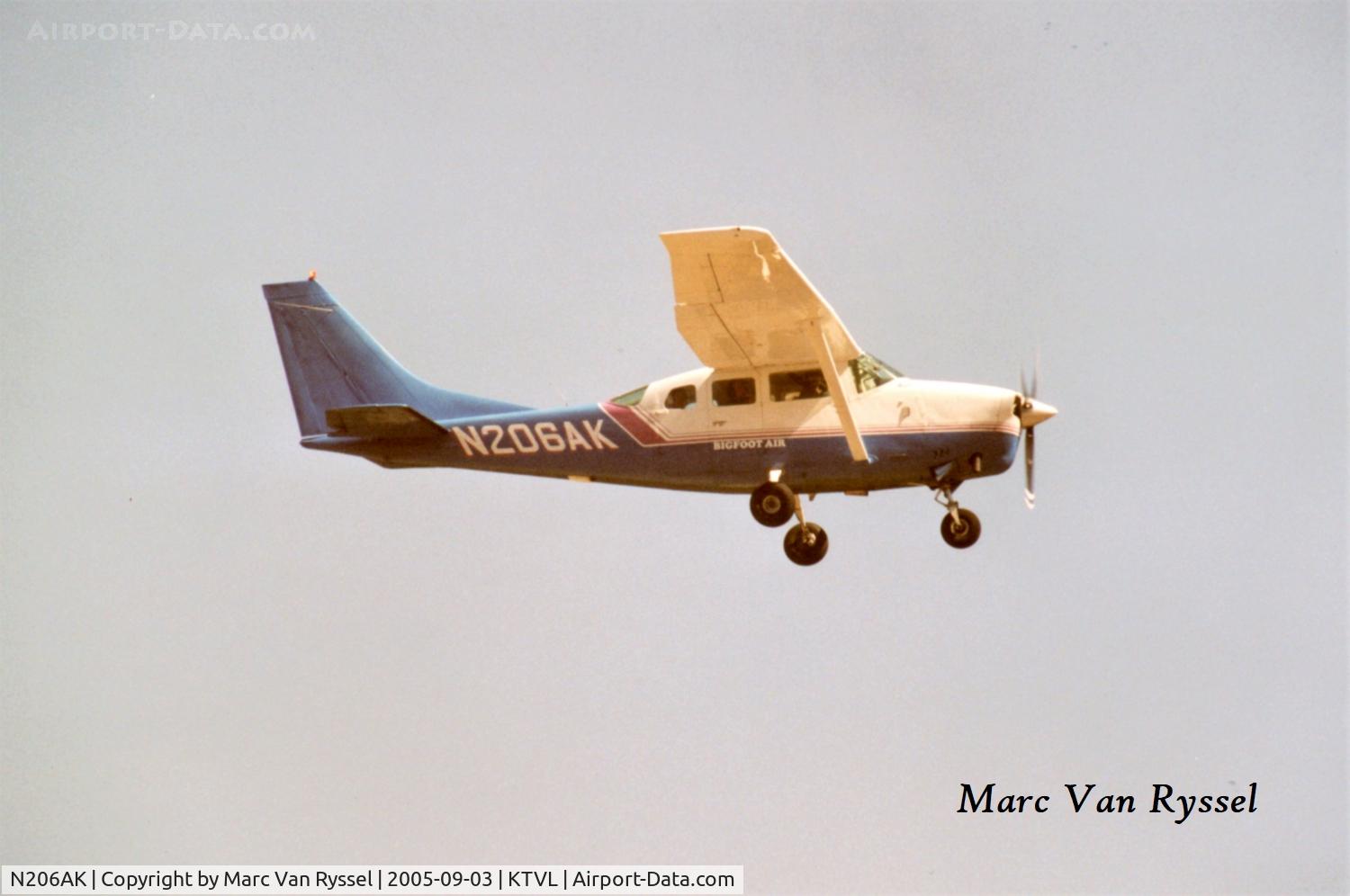 N206AK, 1966 Cessna TU206A Turbo Super Skywagon C/N U206-0521, At Tahoe Air Fest 2005.
