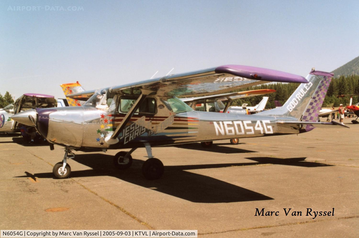N6054G, 1969 Cessna 150K C/N 15071554, At Tahoe Air Fest 2005.