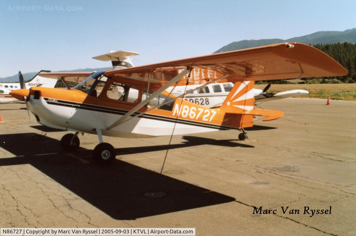 N86727, 1974 Bellanca 7GCBC C/N 656-74, Citabria at Tahoe Air Fest 2005/