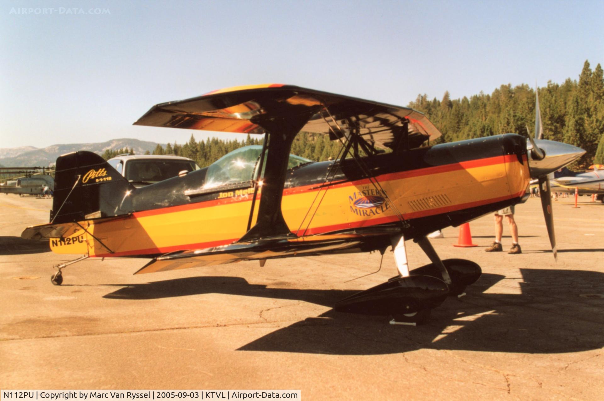 N112PU, Pitts S-1-11B Super Stinker C/N not found N112PU, At Tahoe Air Fest 2005.