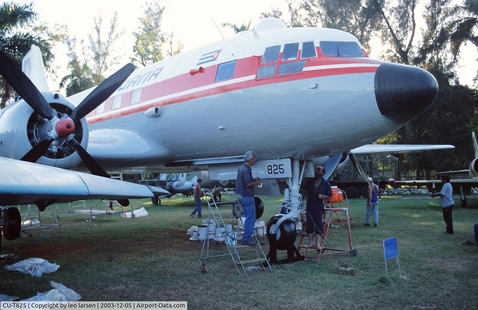 CU-T825, Ilyushin Il-14P C/N Not found CU-T825, Museo del Aire Havana 5.12.2003