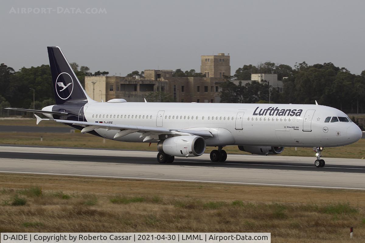 D-AIDE, 2011 Airbus A321-231 C/N 4607, Runway 13