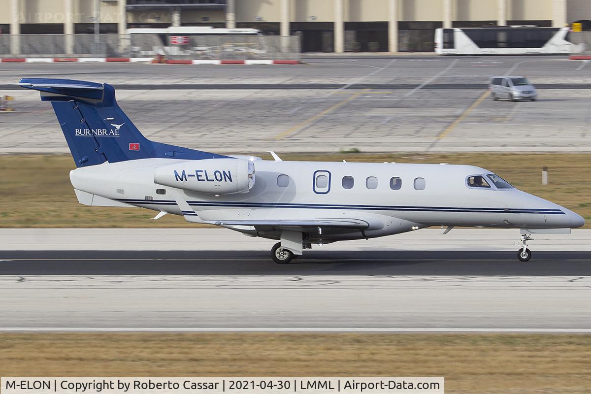 M-ELON, 2014 Embraer Phenom 300 C/N 50500197, Runway 13