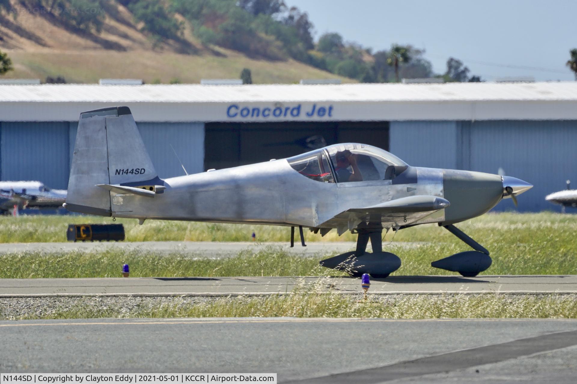 N144SD, 2020 Vans RV-14A C/N 140196, Buchanan Field Concord California 2021.