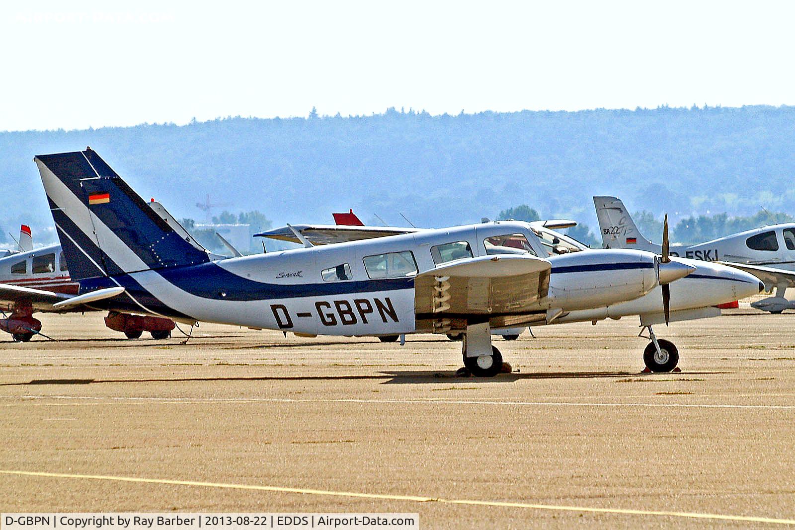 D-GBPN, 1977 Piper PA-34-200T Seneca II C/N 34-7770167, D-GBPN   Piper PA-34-200T Seneca II [34-7770167] Stuttgart~D 22/08/2013