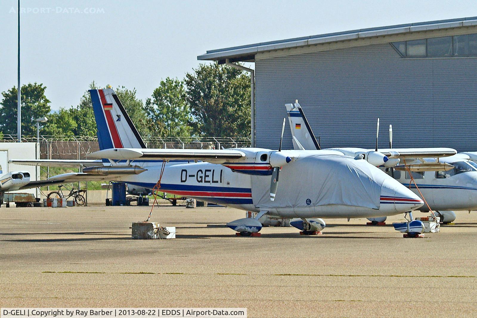 D-GELI, Partenavia P.68B Victor C/N 108, D-GELI   Partenavia P.68B Victor [108] Stuttgart~D 22/08/2013