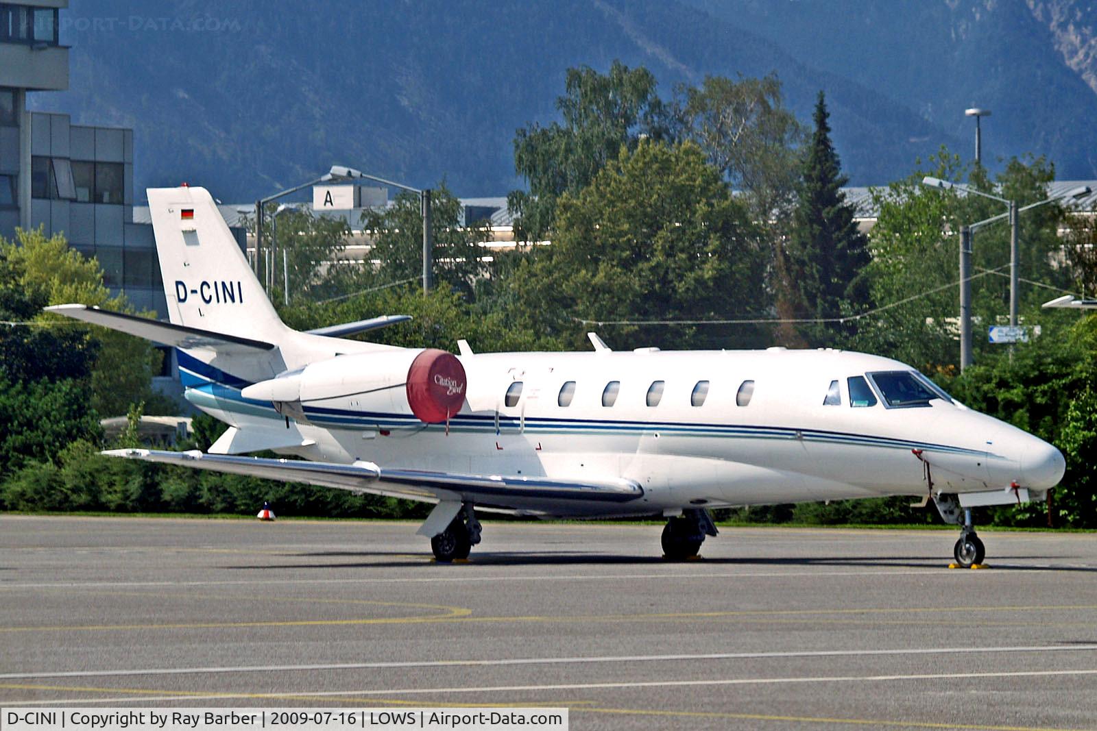 D-CINI, 2001 Cessna 560XL Citation Excel C/N 560-5195, D-CINI   Cessna  Citation Excel [560-5195] (Jetline) Salzburg~OE 16/07/2009