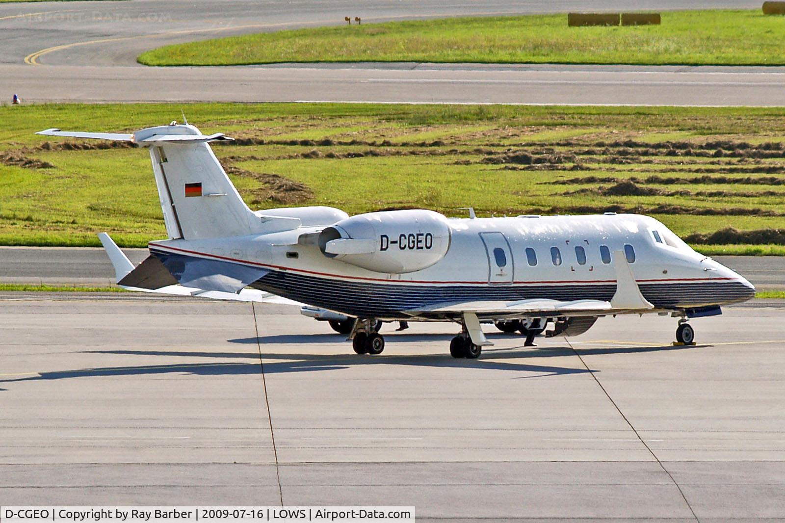 D-CGEO, 1999 Learjet 60 C/N 60-160, D-CGEO   Learjet 60 [60-160] Salzburg~OE 16/07/2009